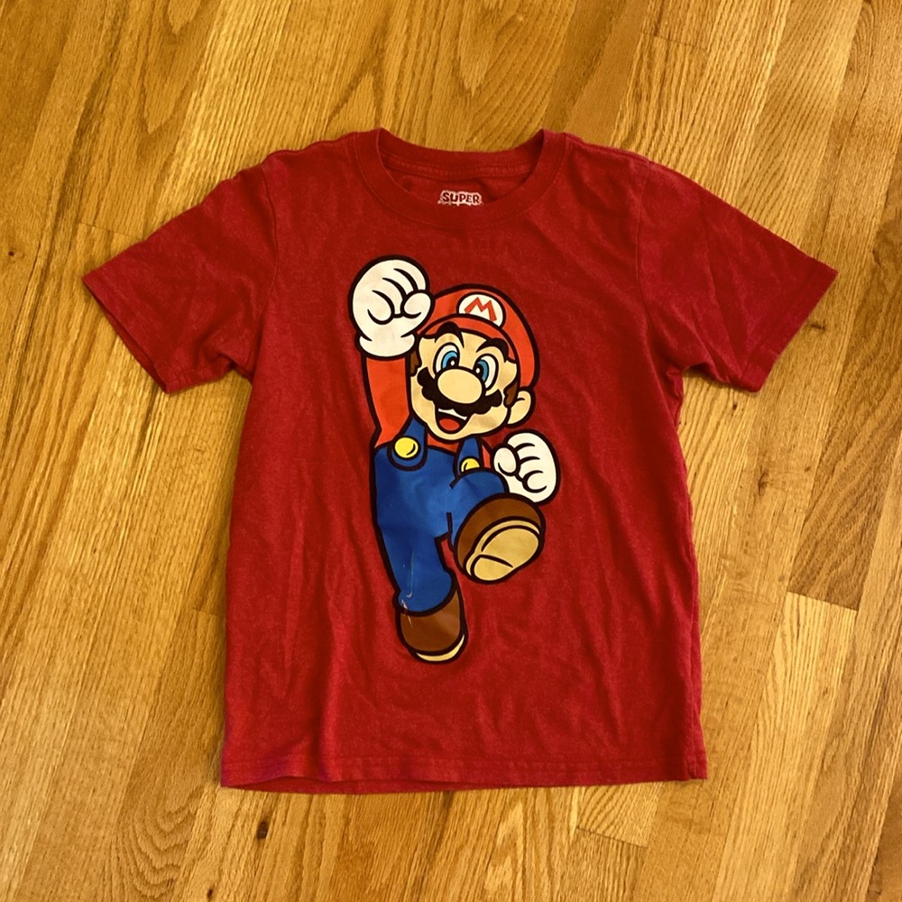 Short Sleeve Super Mario Tee Shirt